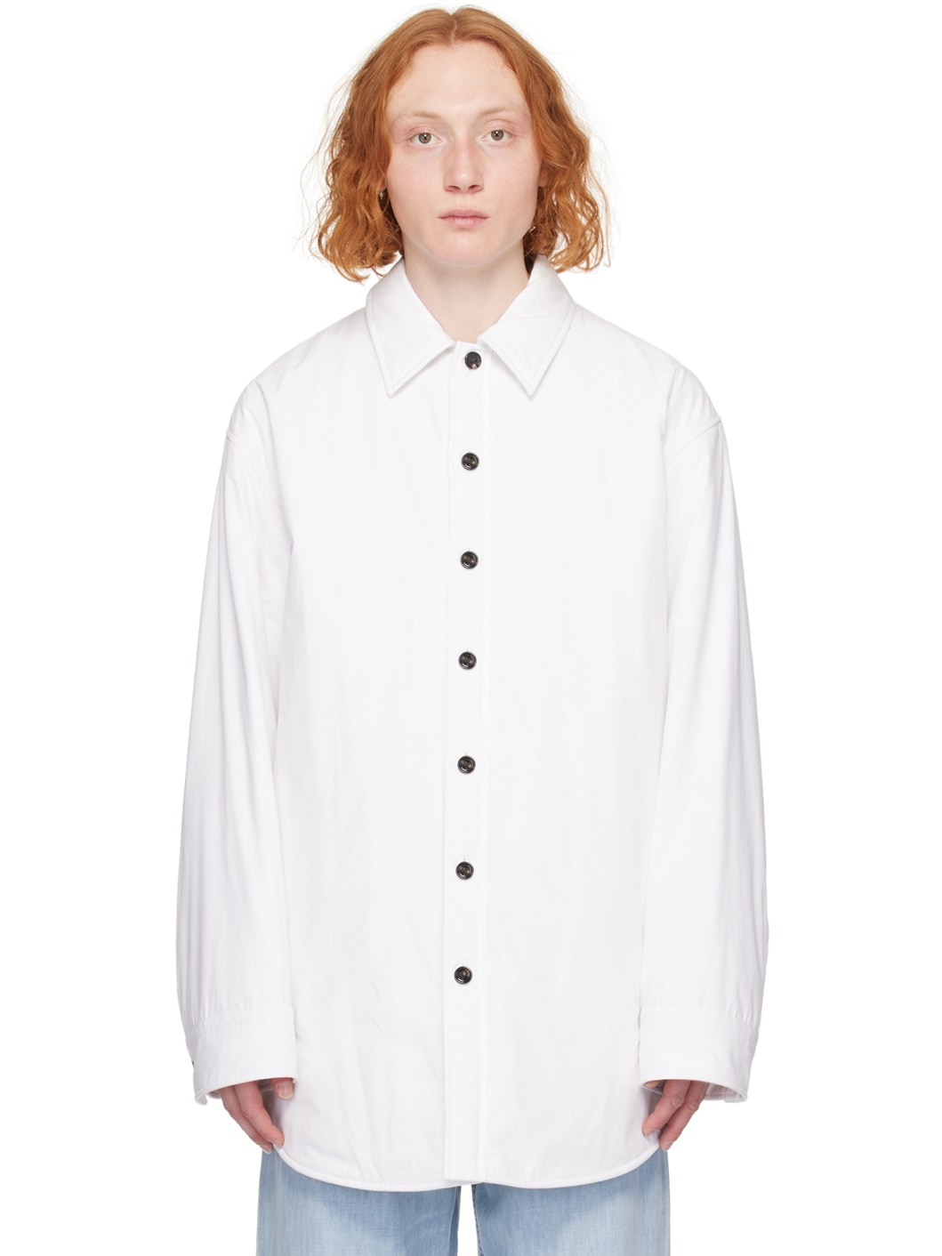 White Insulated Jacket - 1