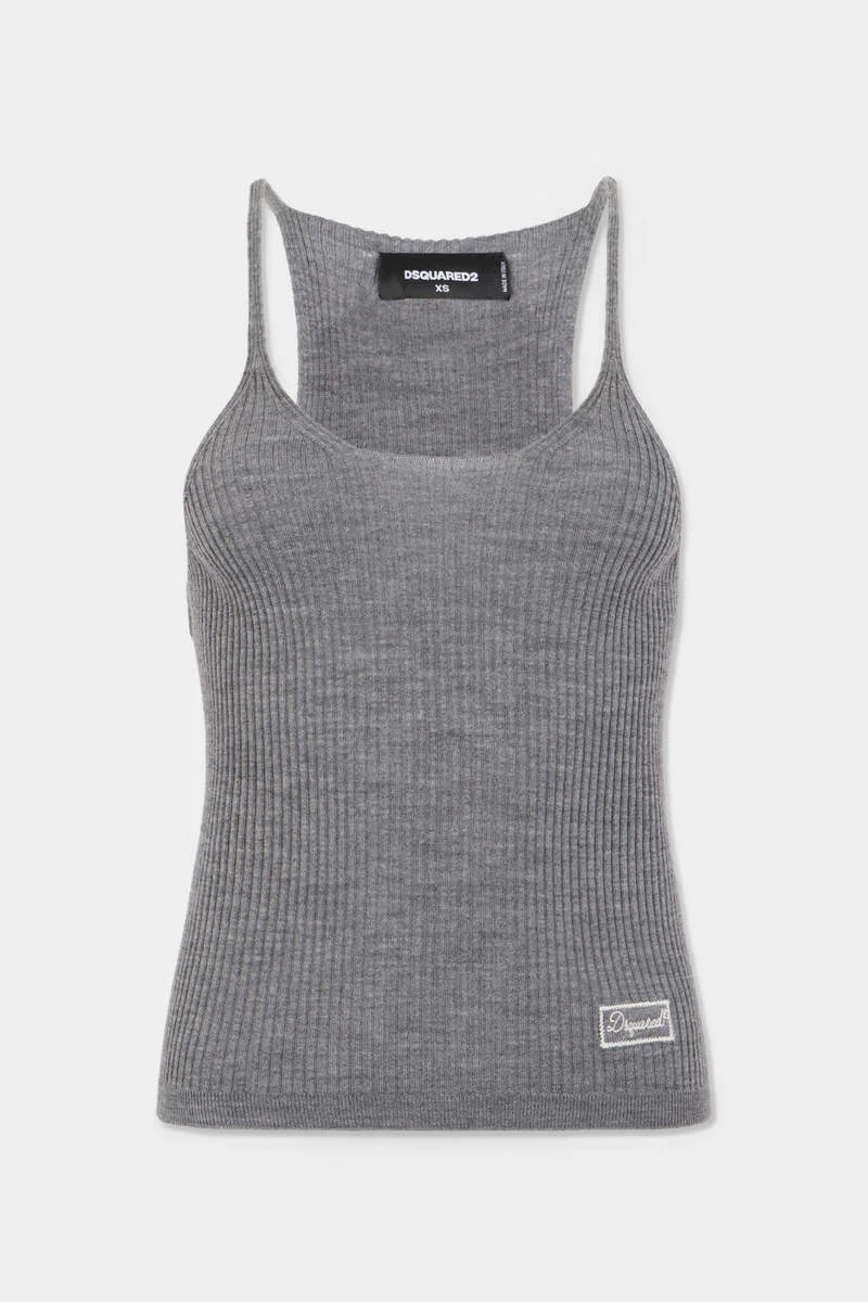 DSQUARED2 SIGNATURE KNIT TANK TOP - 1