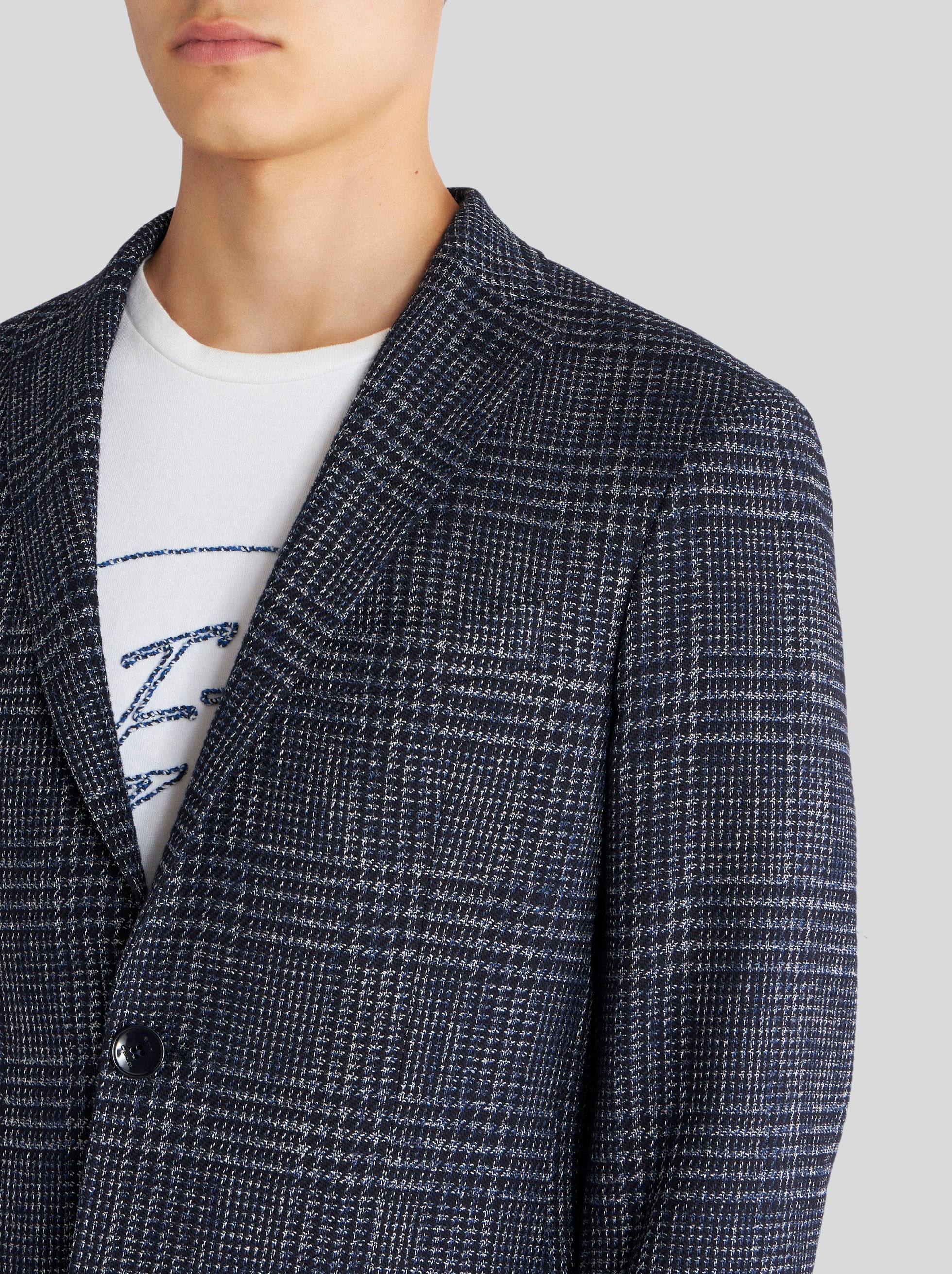 TAILORED CHECK JACKET - 2