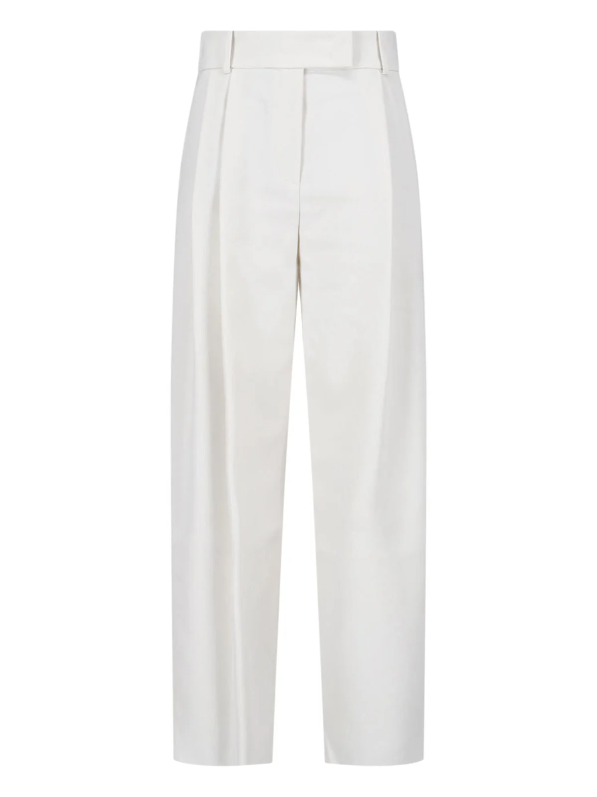TAILORED SILK TROUSERS - 1