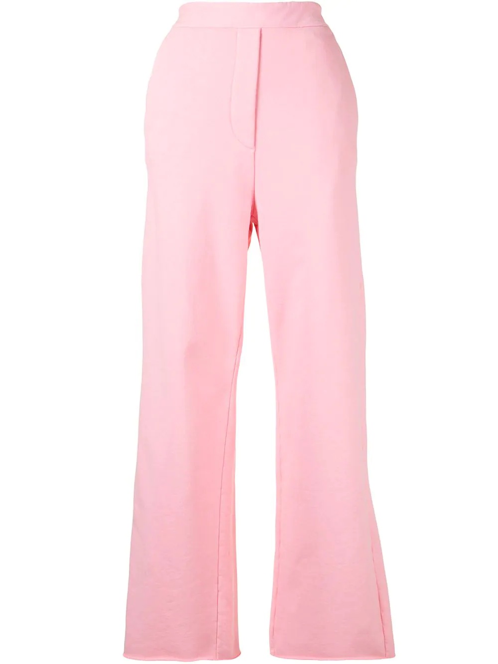 wide-leg relaxed trousers - 1