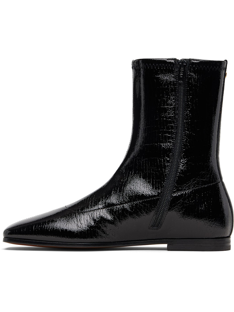 Valentino Black Glovely Boots outlook