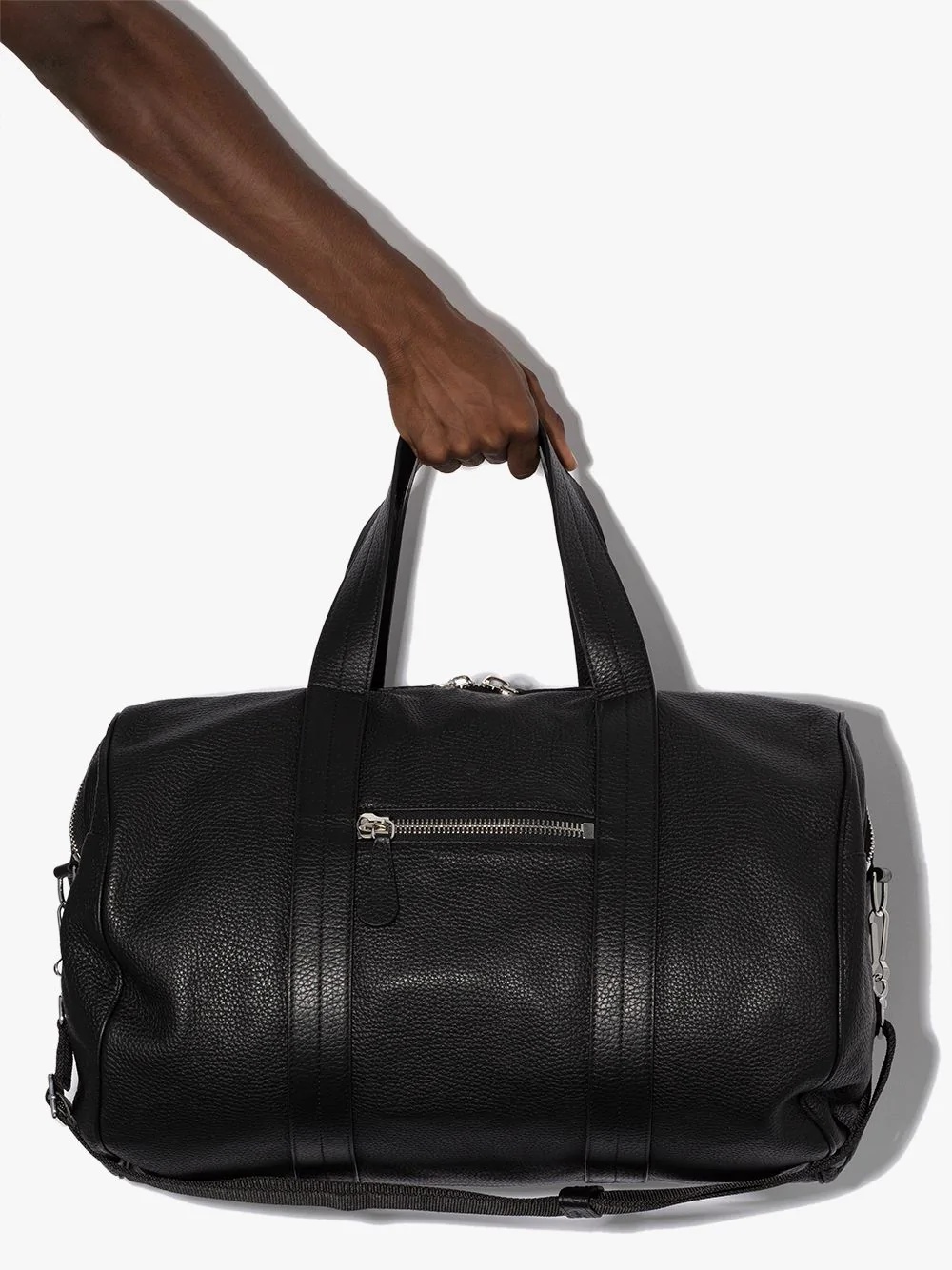 leather duffle bag - 4