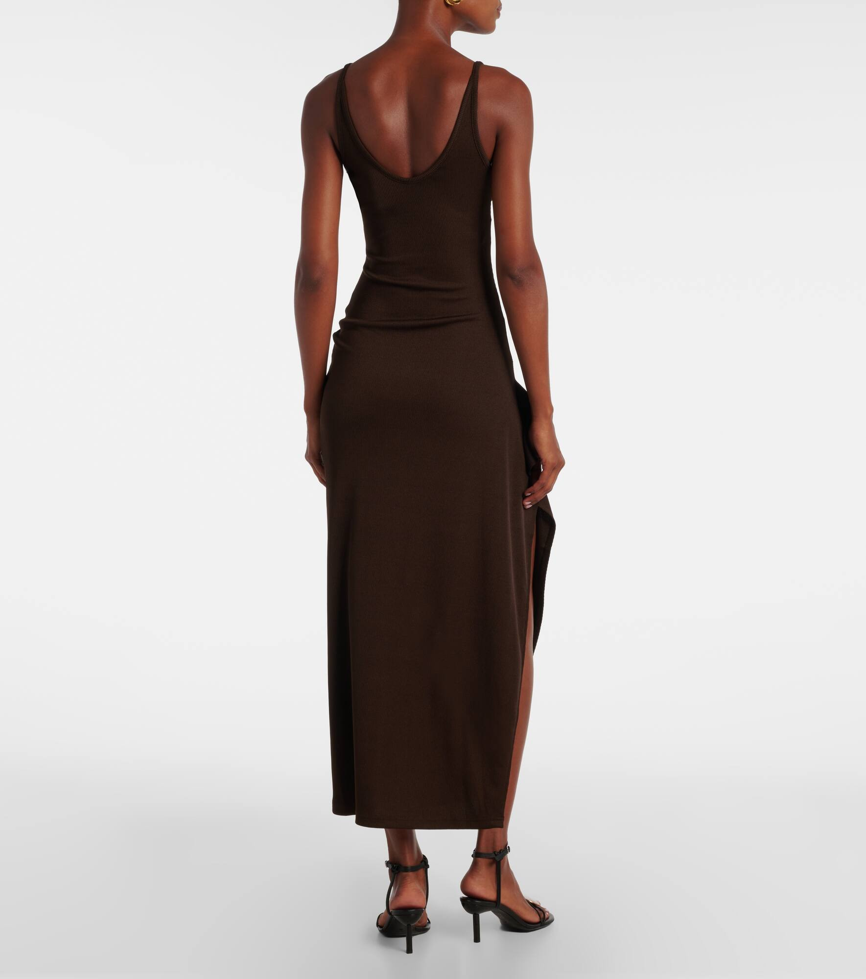 Cascade embellished midi dress - 3
