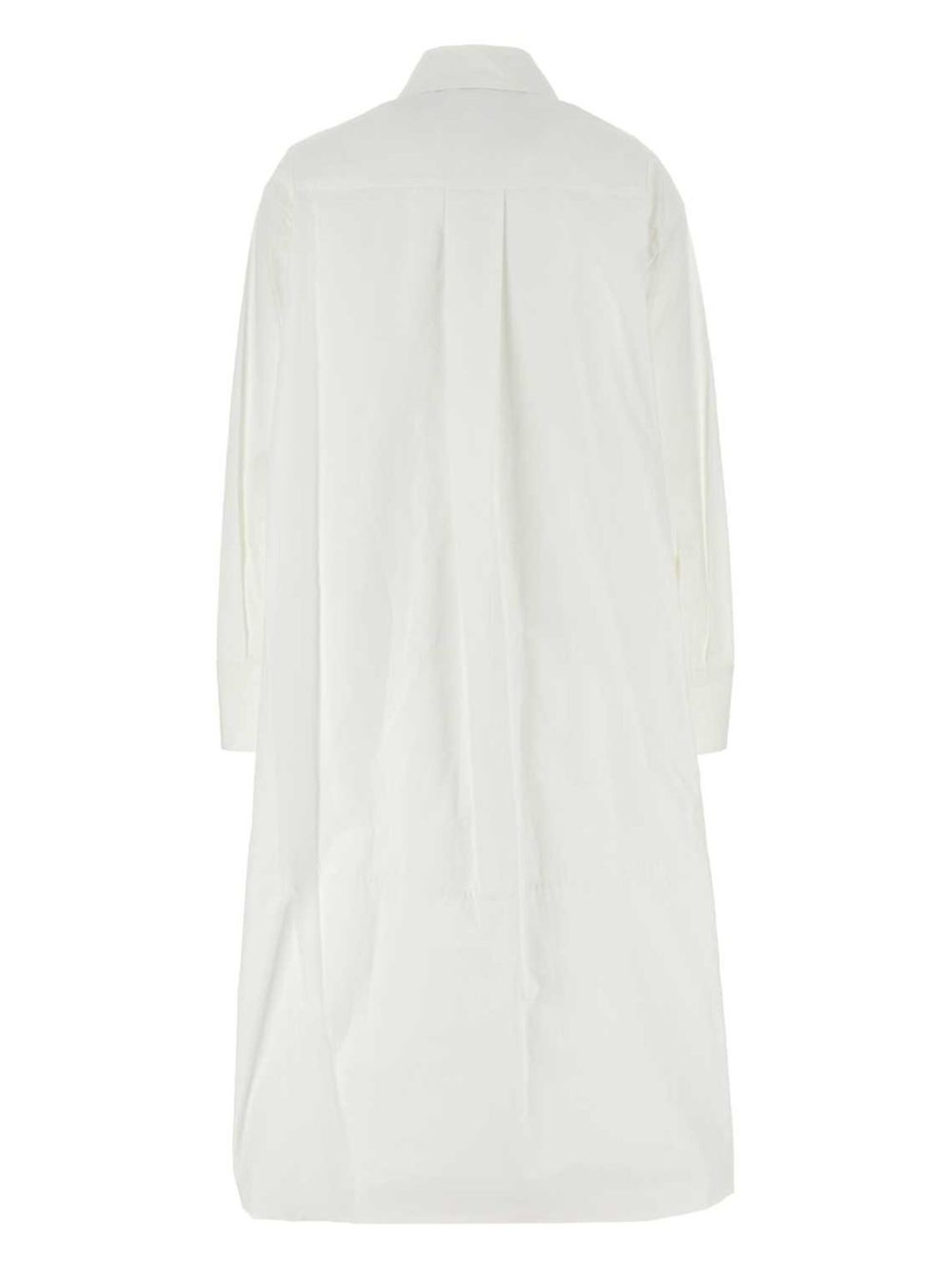 poplin shirt midi dress - 2