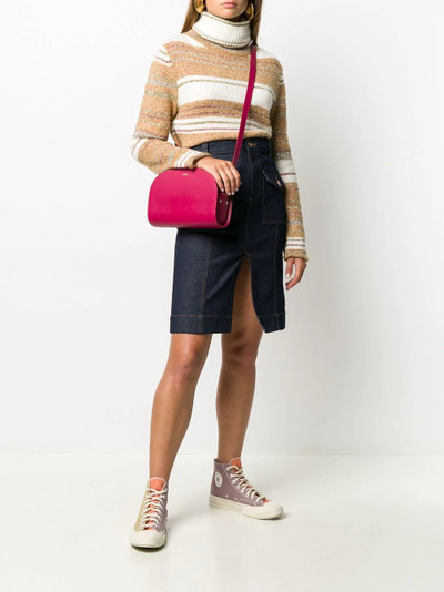 See by Chloé denim midi skirt outlook