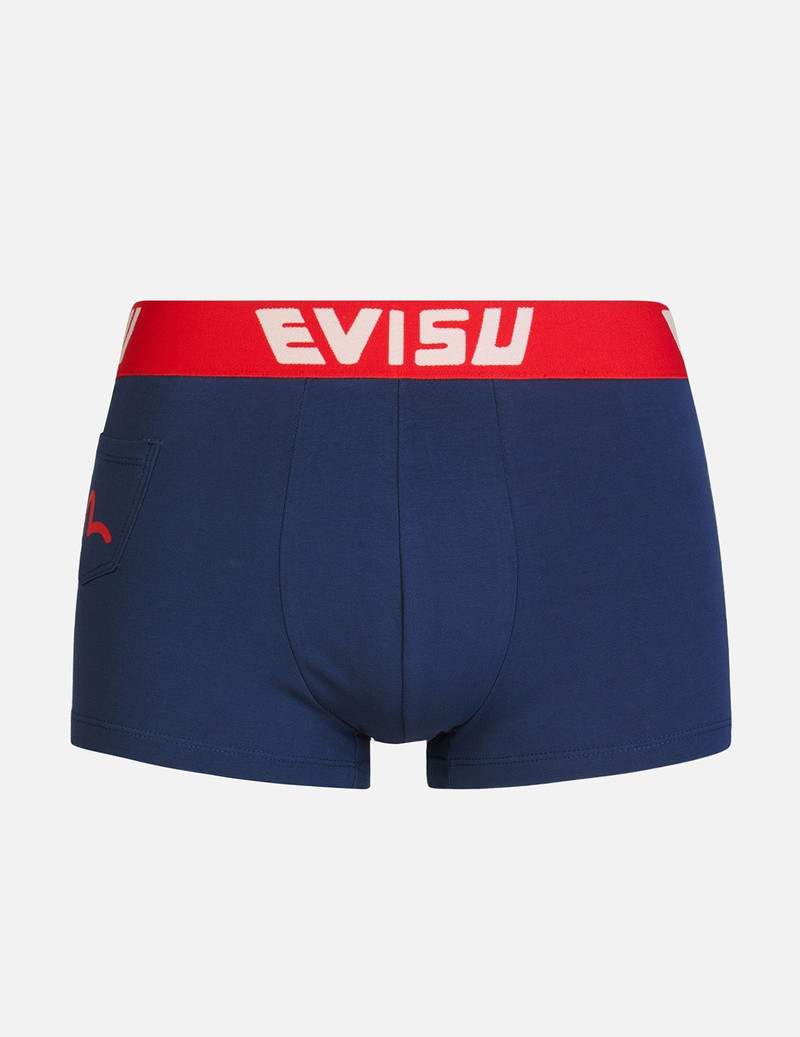 EVISU EVISU SQUAD “HIDE-AND-SEEK” PATTERN DAICOCK PRINT TRUNKS outlook