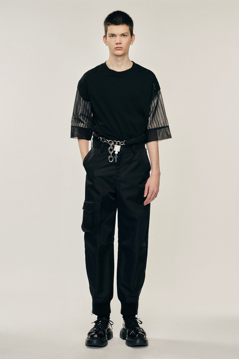 Ankle Zip Pocket Trousers 1