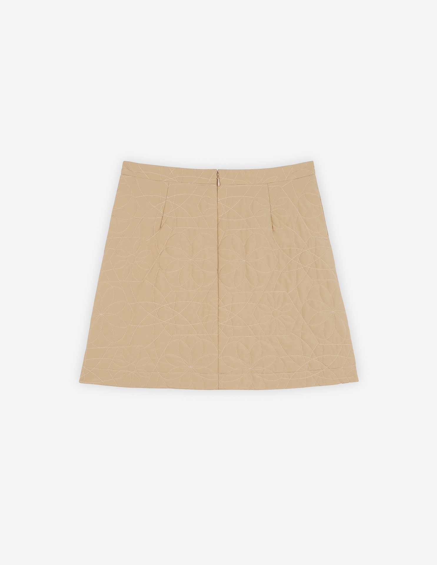 QUILTED MINI SKIRT - 6