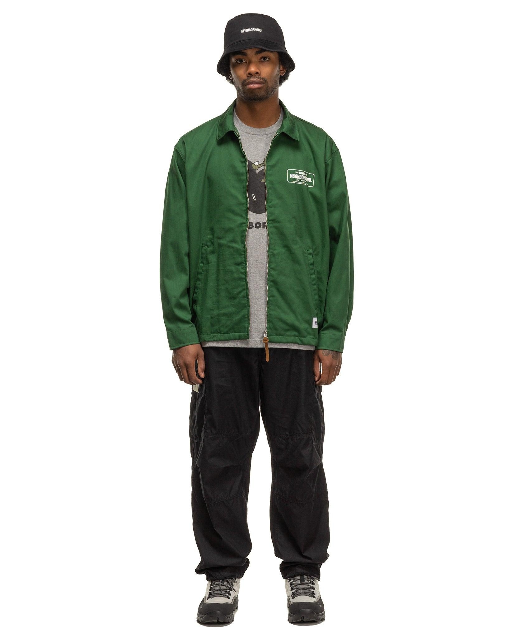 Zip Work Jacket Green - 2