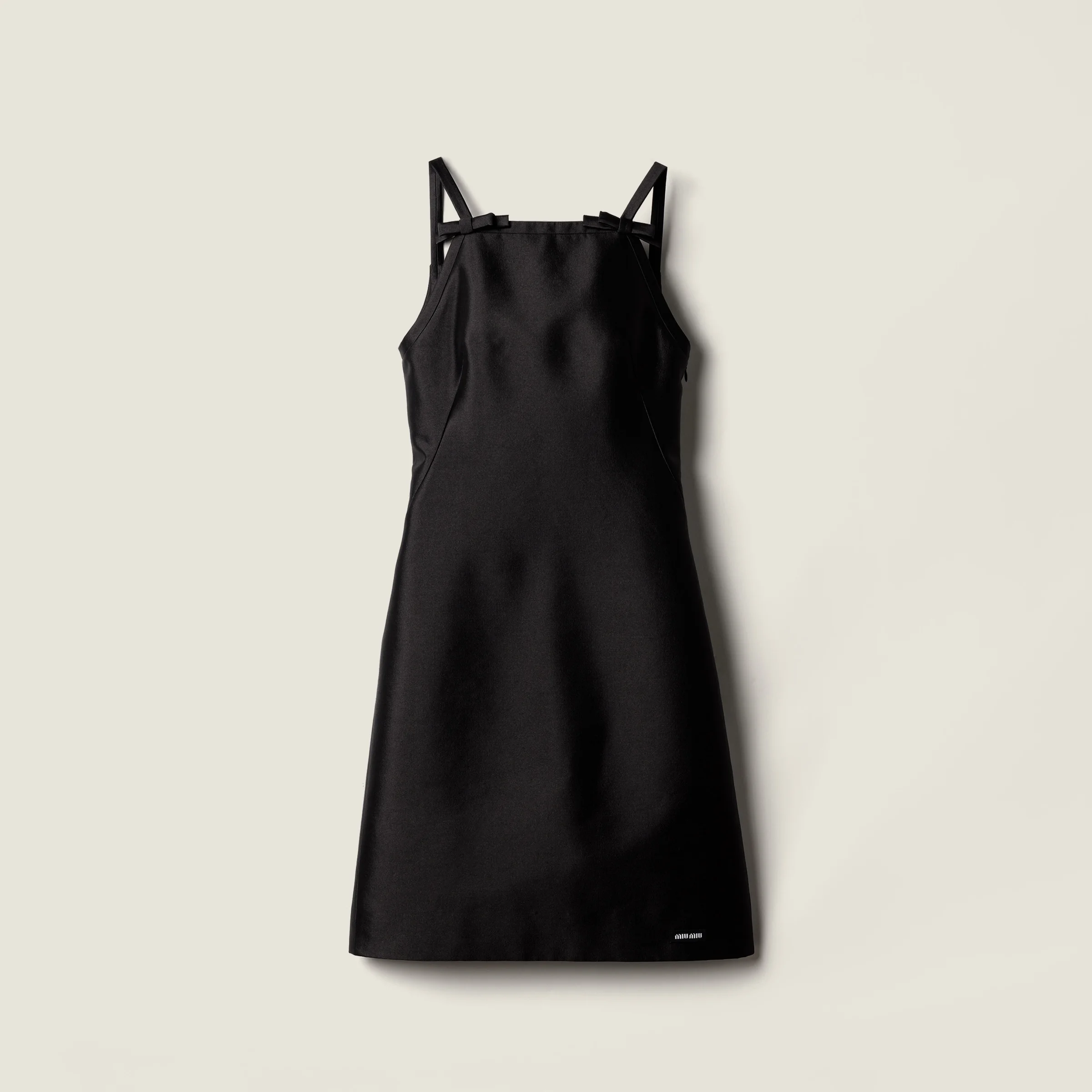 Silk and wool mini-dress - 1