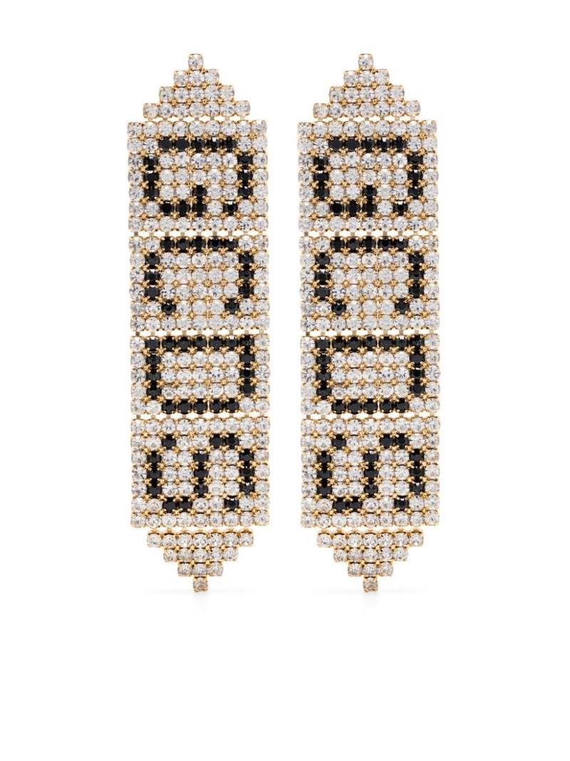 Bling Logo earrings 1