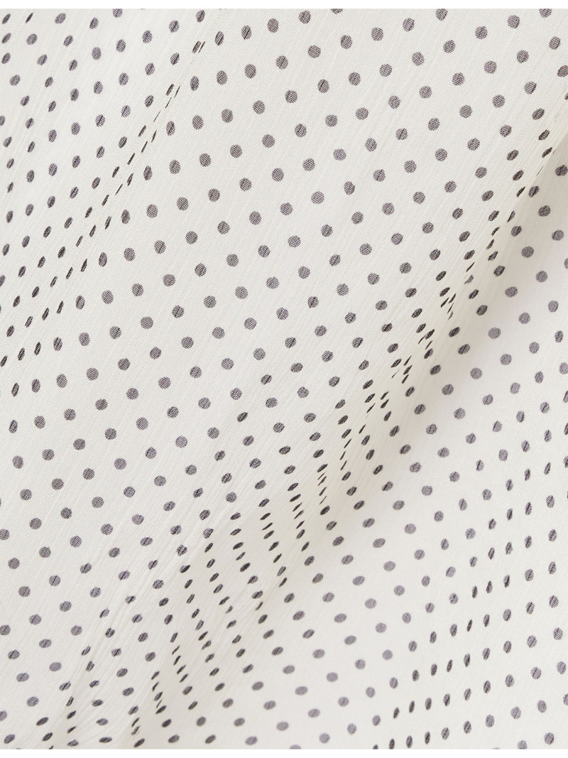 Polka-Dot Sheer Midi Skirt 6
