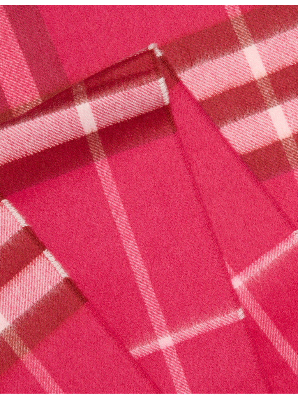Check-Print Cashmere Scarf - 3