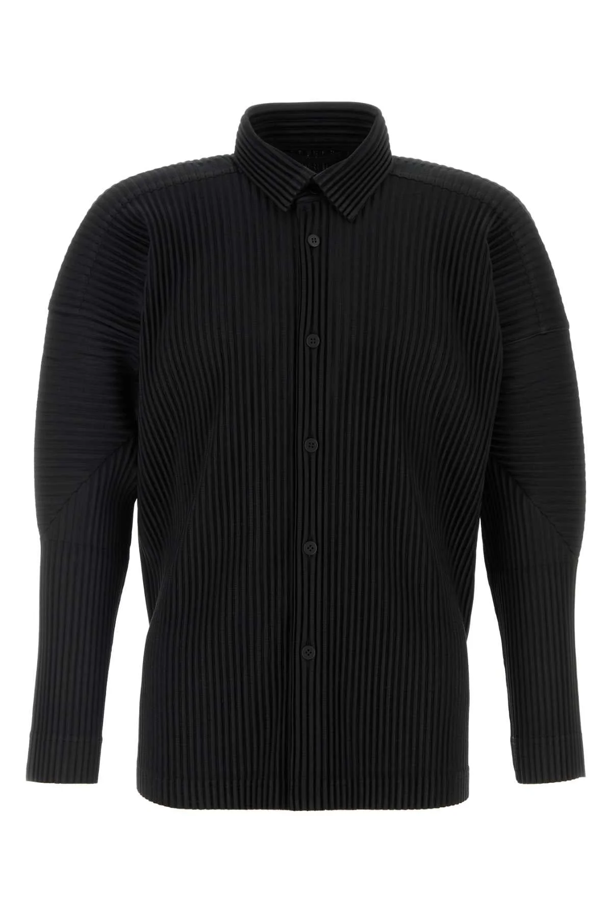 Homme Plisse' Issey Miyake Men Black Polyester Shirt - 1
