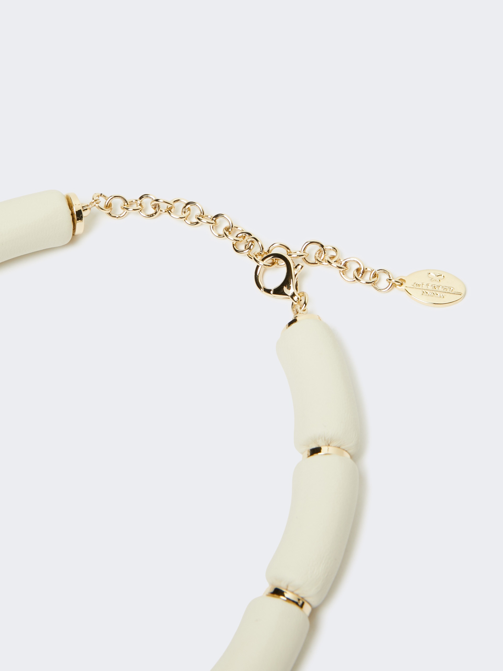 BRIANZA Leather choker necklace - 3