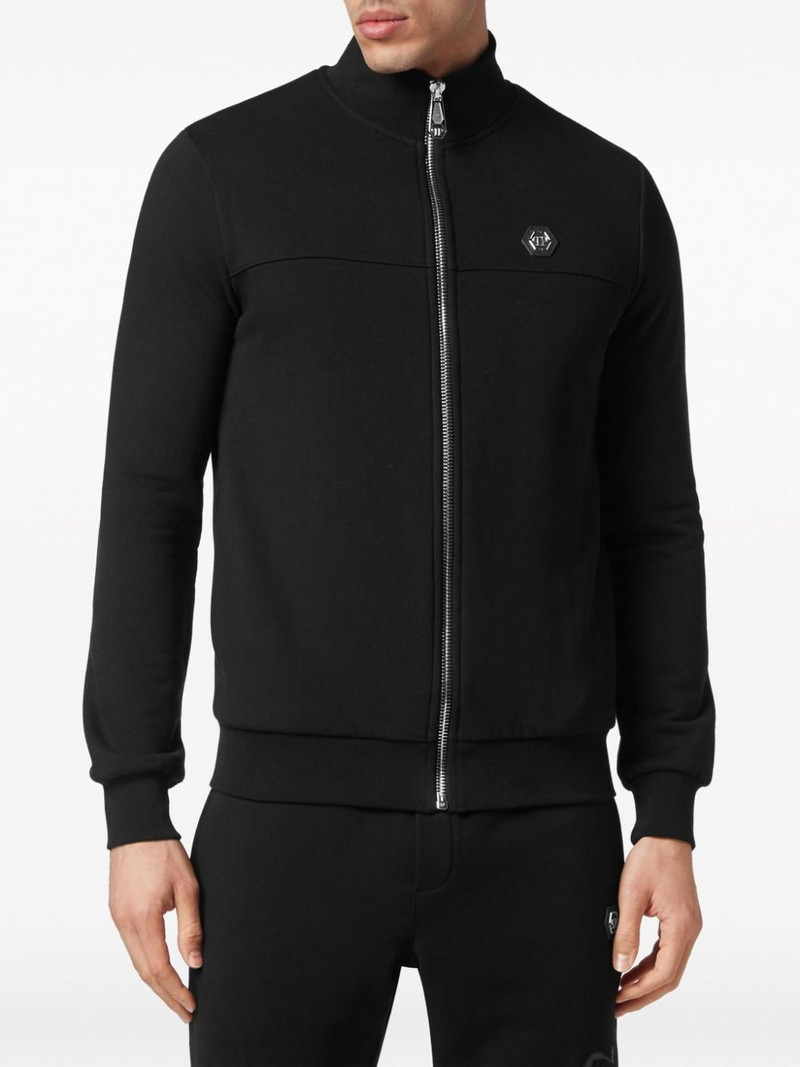 Gothic Plein logo-print tracksuit 4
