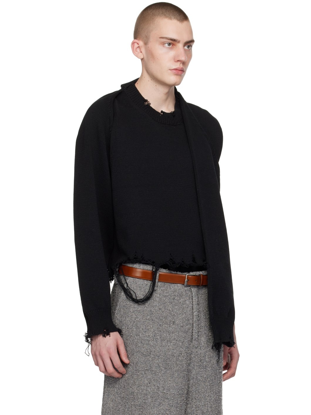 doublet 2WAY SLEEVE SWEATER
