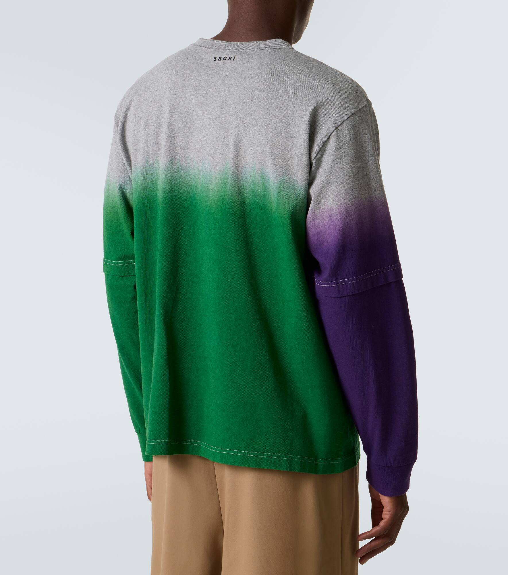 Dyed cotton sweatshirt - 4