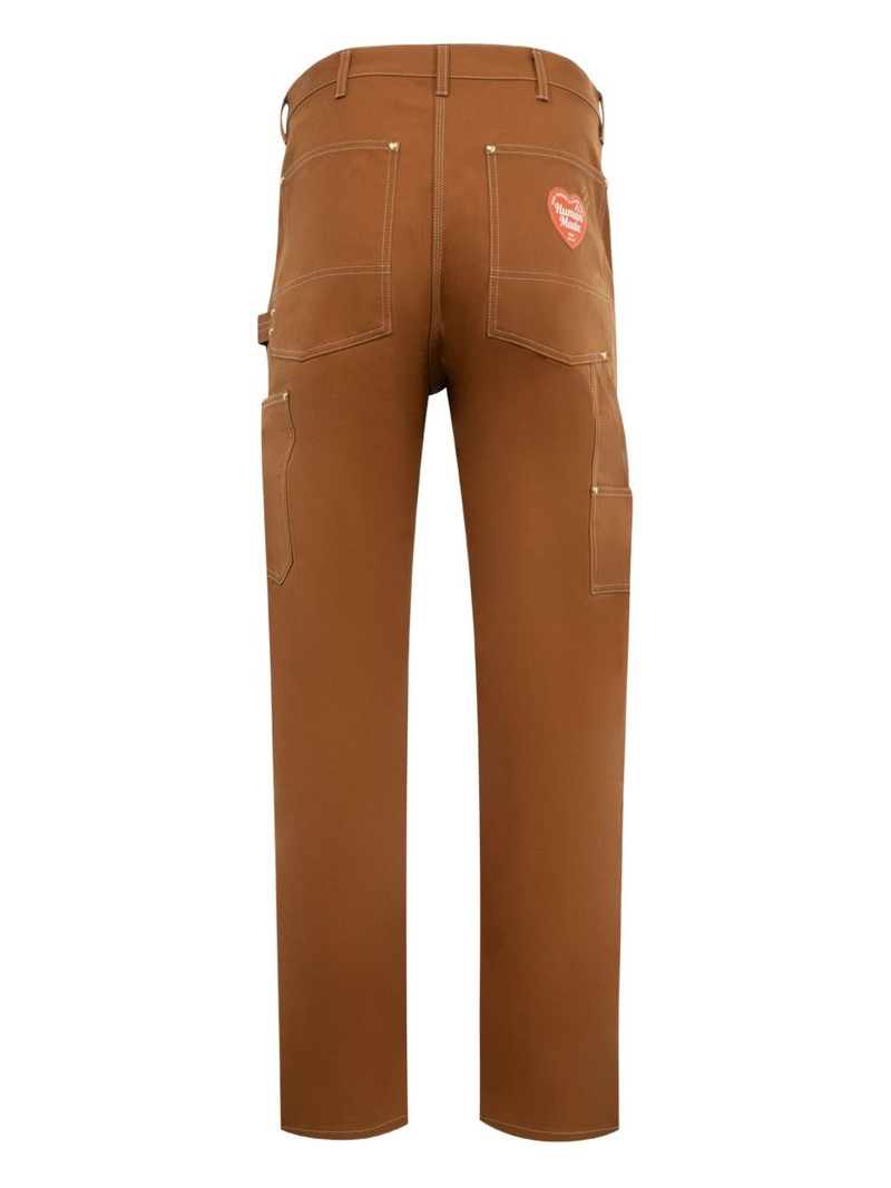 Human Made Duck Work stitch-detail cargo pants outlook