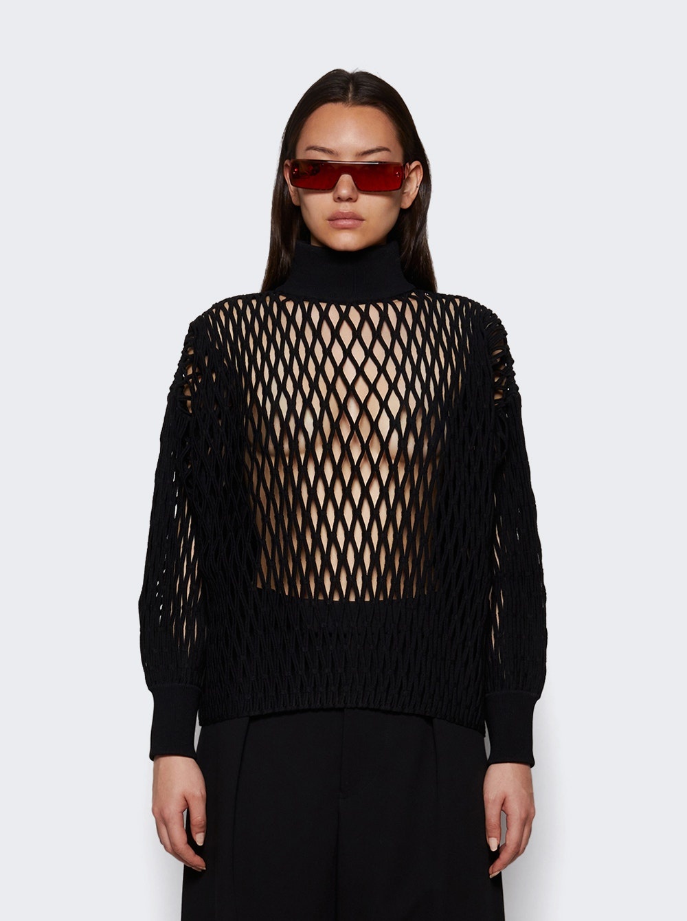 Loose Jumper Noir - 2