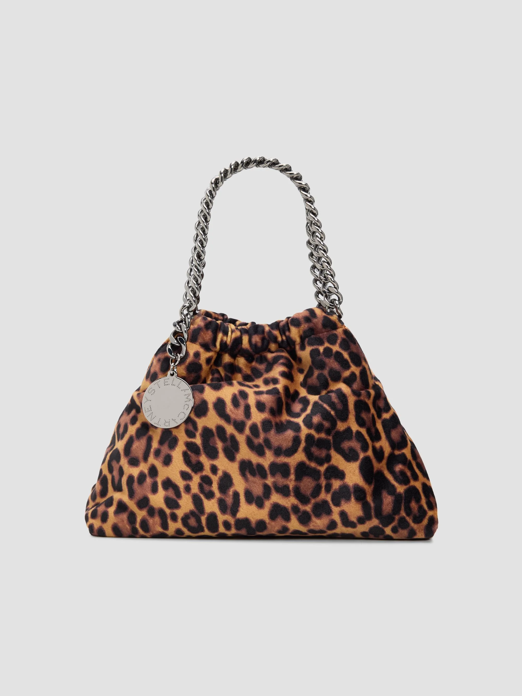 Women's Falabella Mini Leopard-Print 3-Chain Shoulder Bag - Leopard - 1