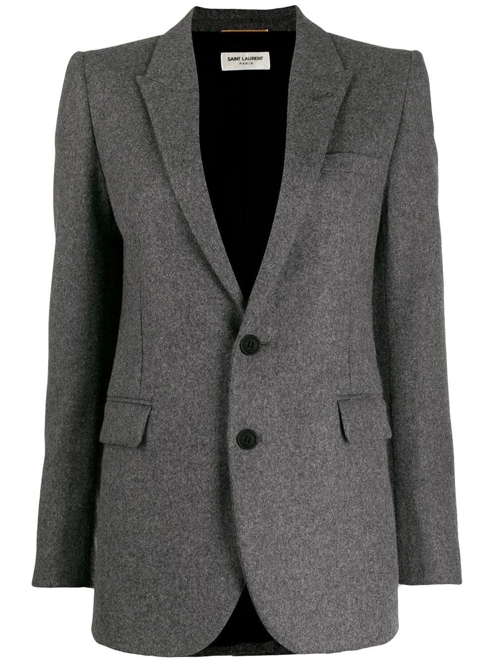 single-breasted tailored blazer - 1