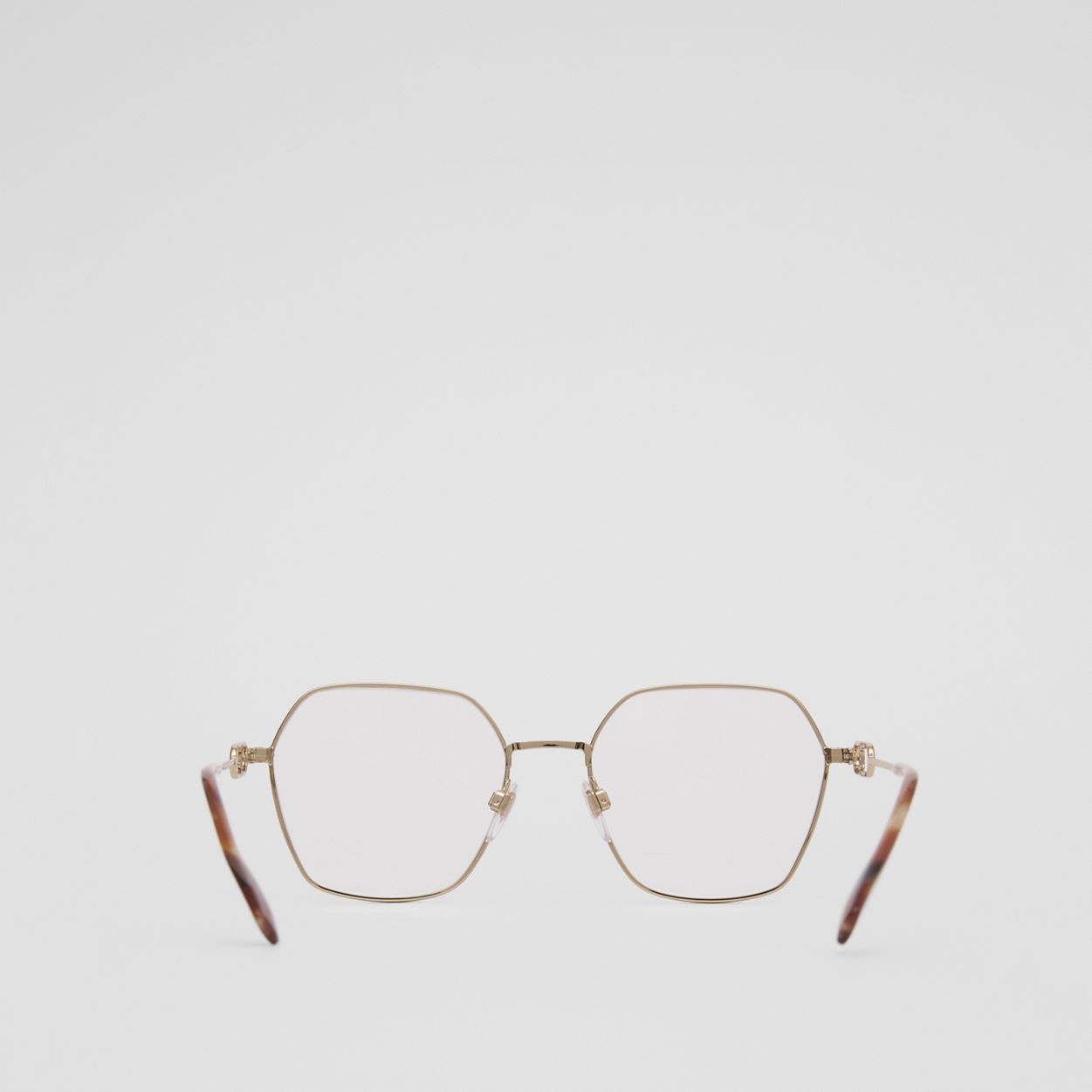 Chain-link Detail Geometric Optical Frames - 6