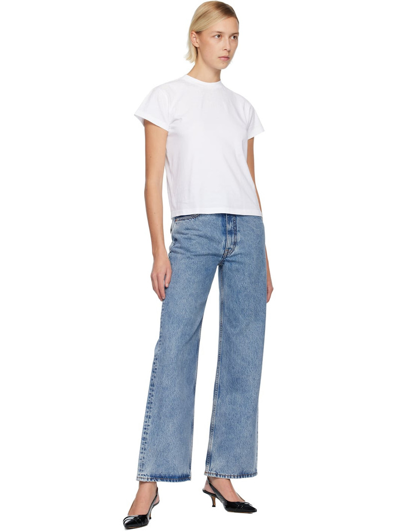 MM6 Maison Margiela Blue 5 Pockets Jeans outlook