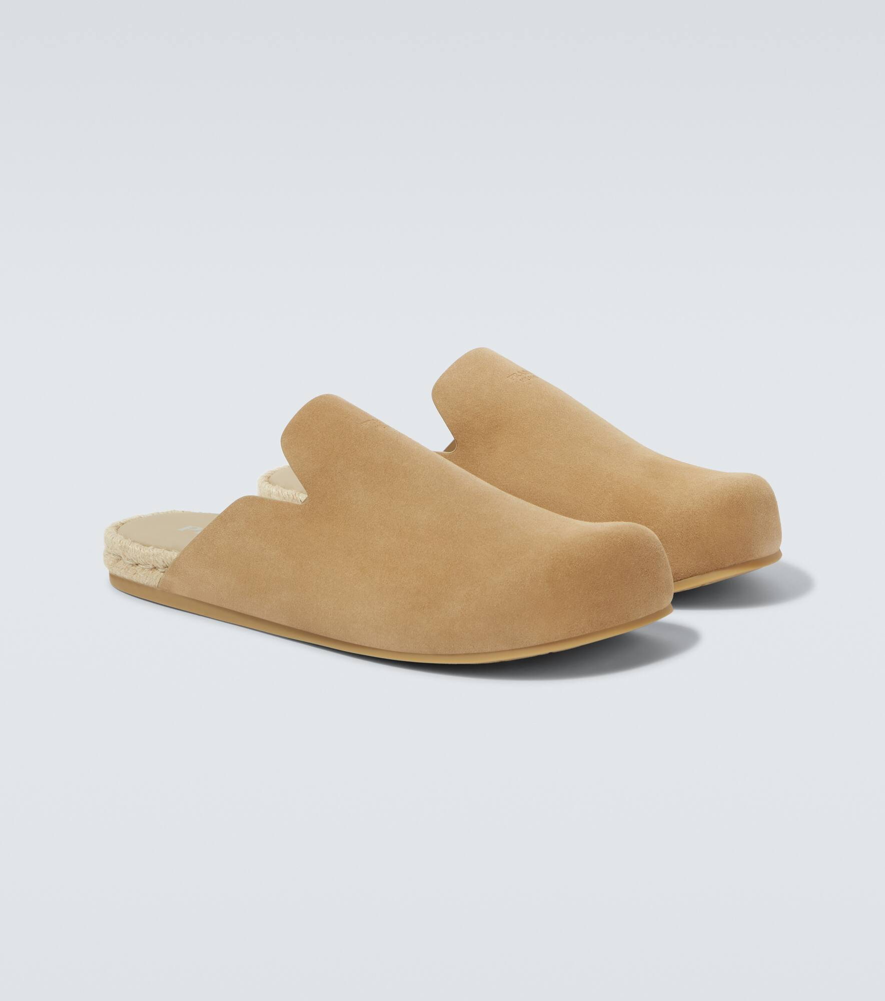 Suede clogs - 5