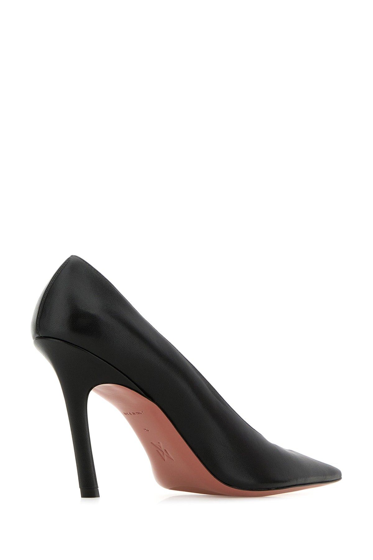Amina Muaddi Women Christine Pump 100 Nappa Black 100 - 3