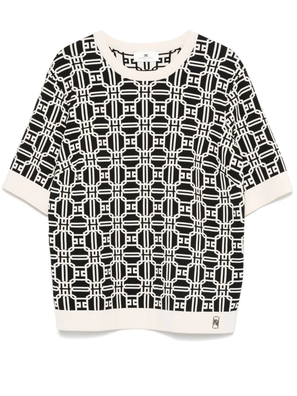 logo-jacquard top - 1