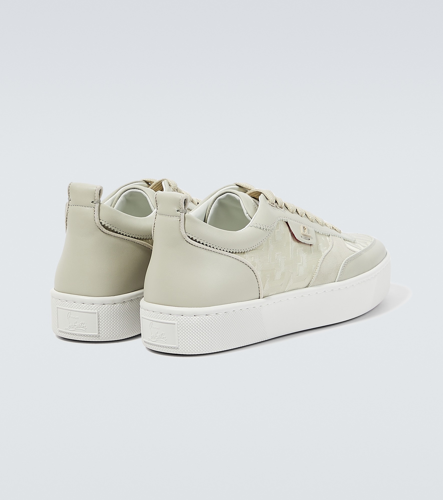 Happyrui leather-trimmed sneakers - 6