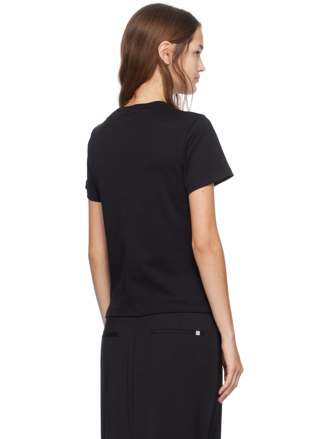 Black Slim Logo T-Shirt - 3