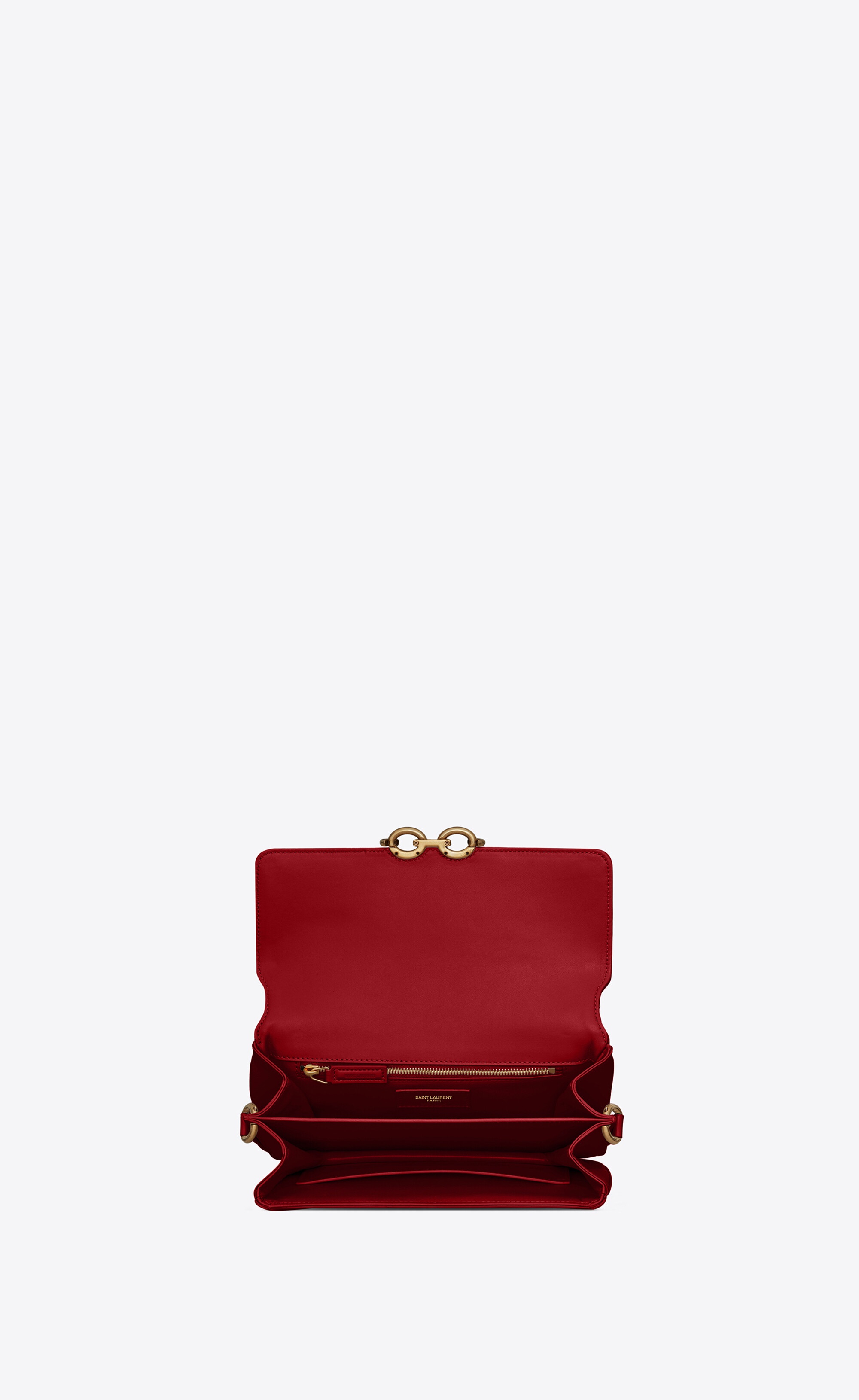 le maillon satchel in smooth leather - 5