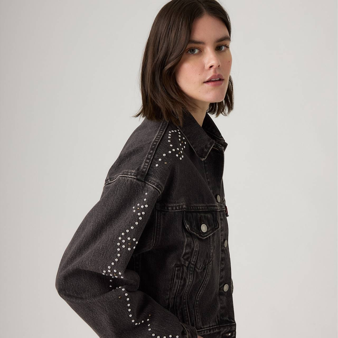SHRUNKEN '90S TRUCKER JACKET - 5