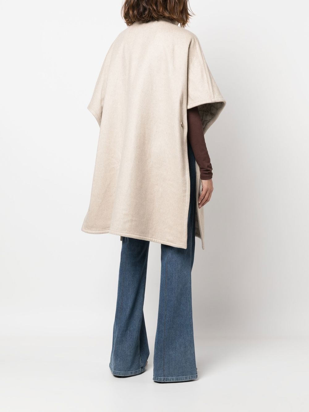 Enica reversible monogram-pattern coat - 4