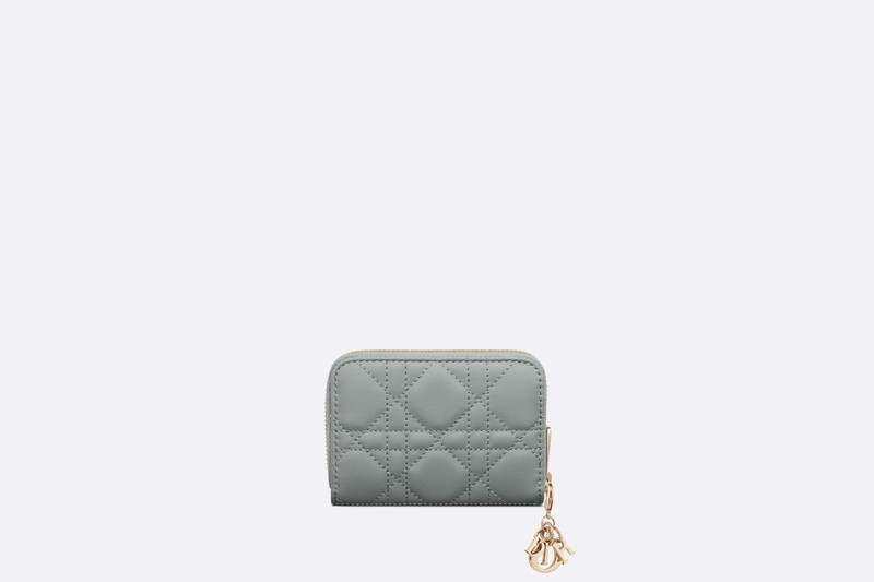 Small Lady Dior Voyageur Coin Purse 4