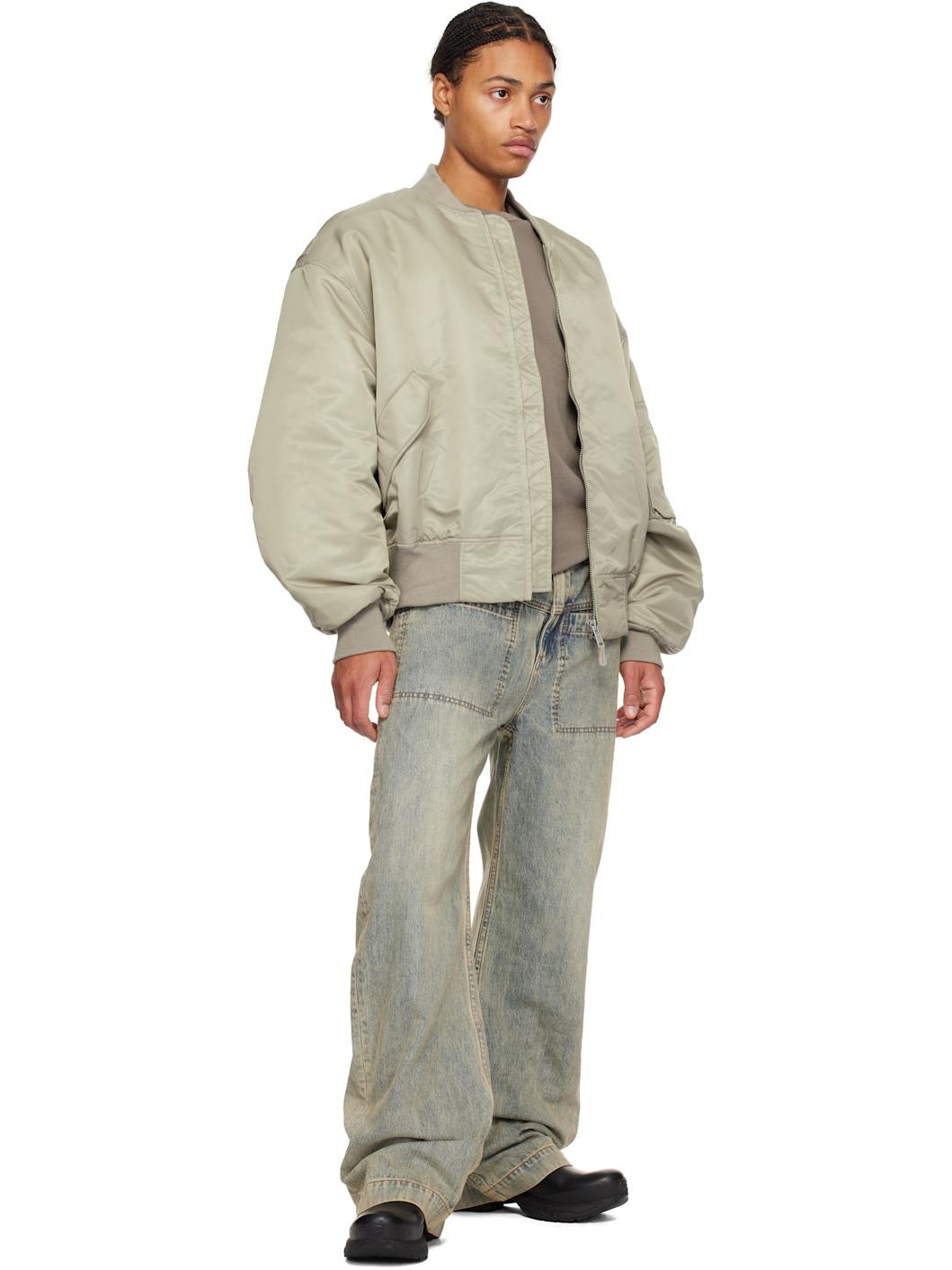 DOUBLEBREASTEDCOLLARLESS MILAN RIB ジャケット・アウター JACKT