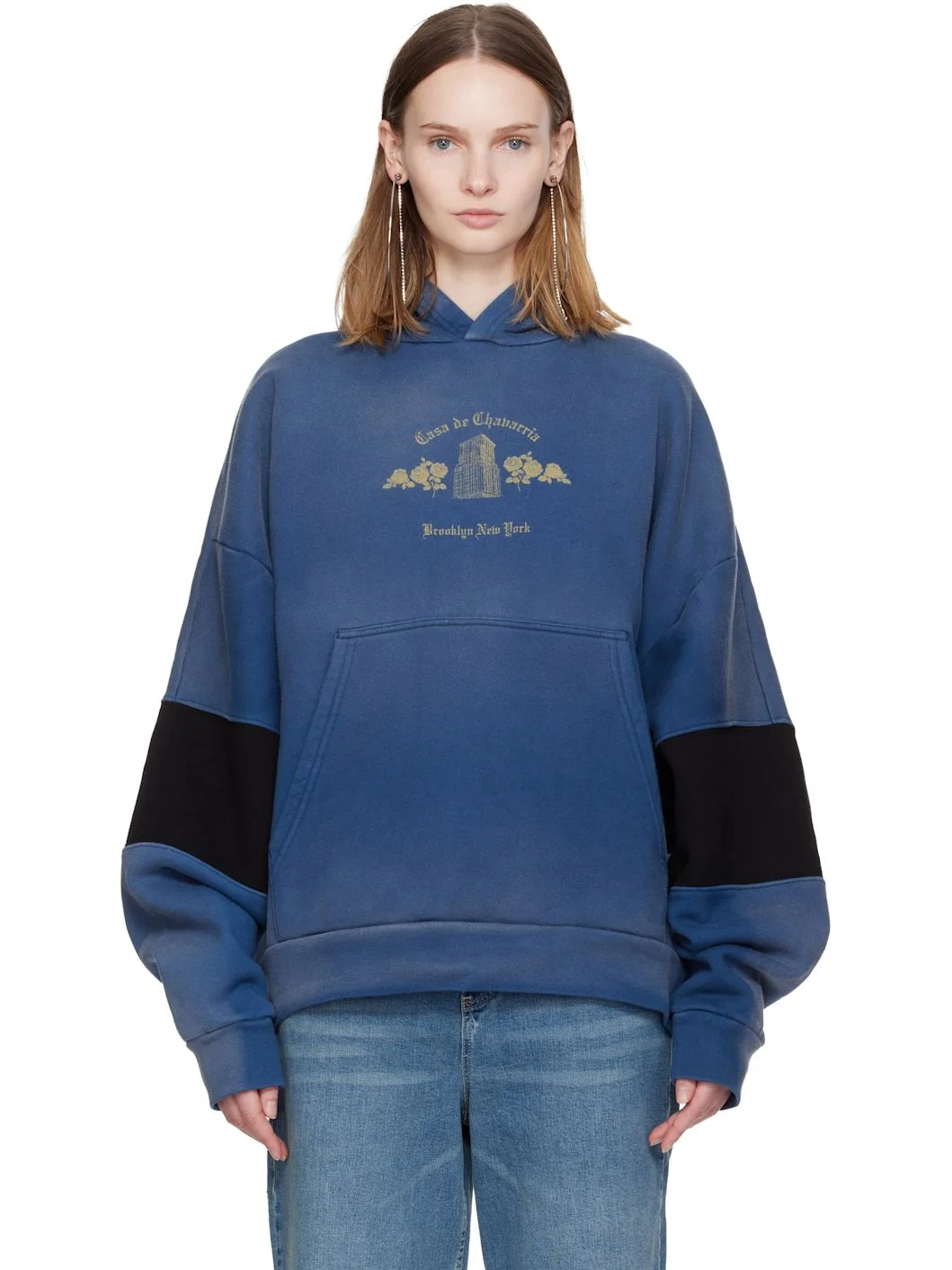 Blue 'Casa de Chavarria' Hoodie - 1