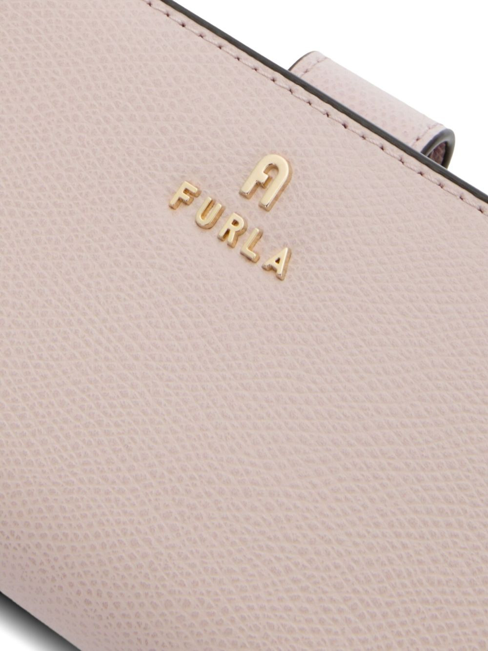 Camelia leather-trimmed wallet - 4