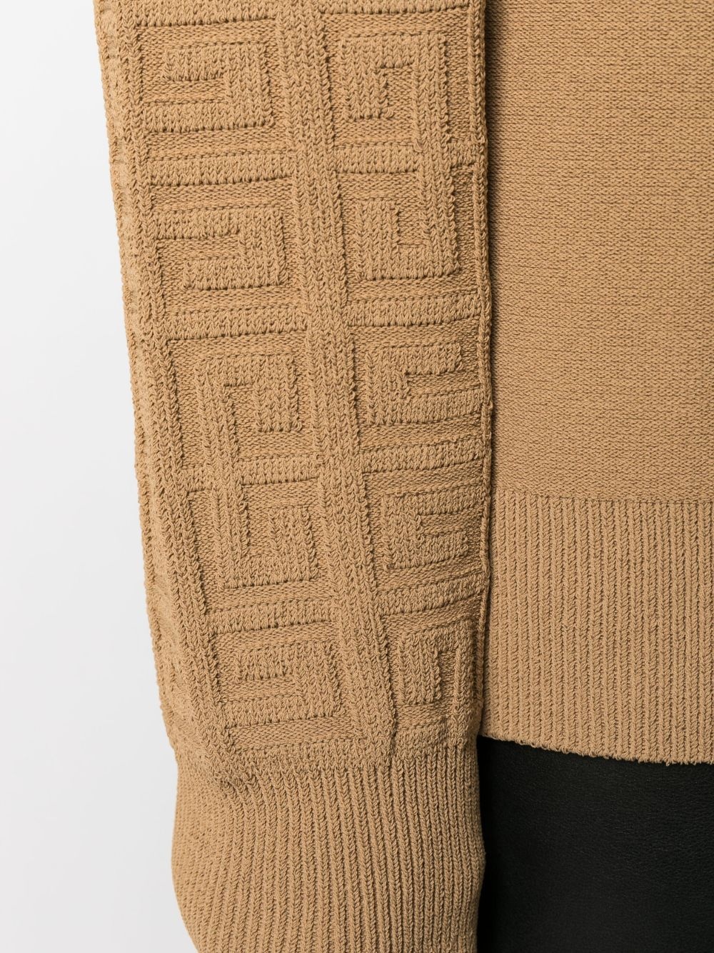 embossed-logo sweatshirt - 5