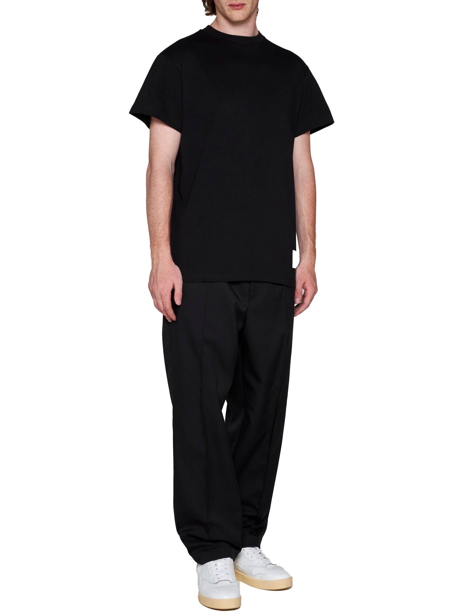 Jil Sander Men Set Of 3 Cotton Jersey T-Shirts - 3