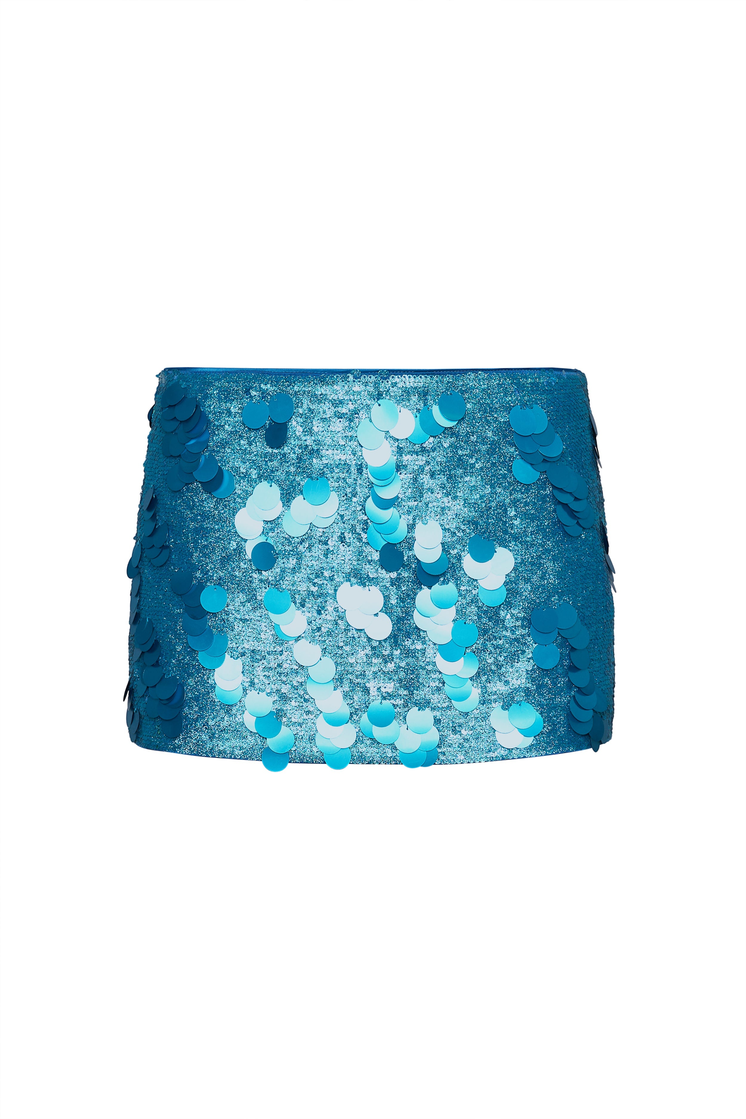 LOW RISE PAILLETTE SKIRT - 6