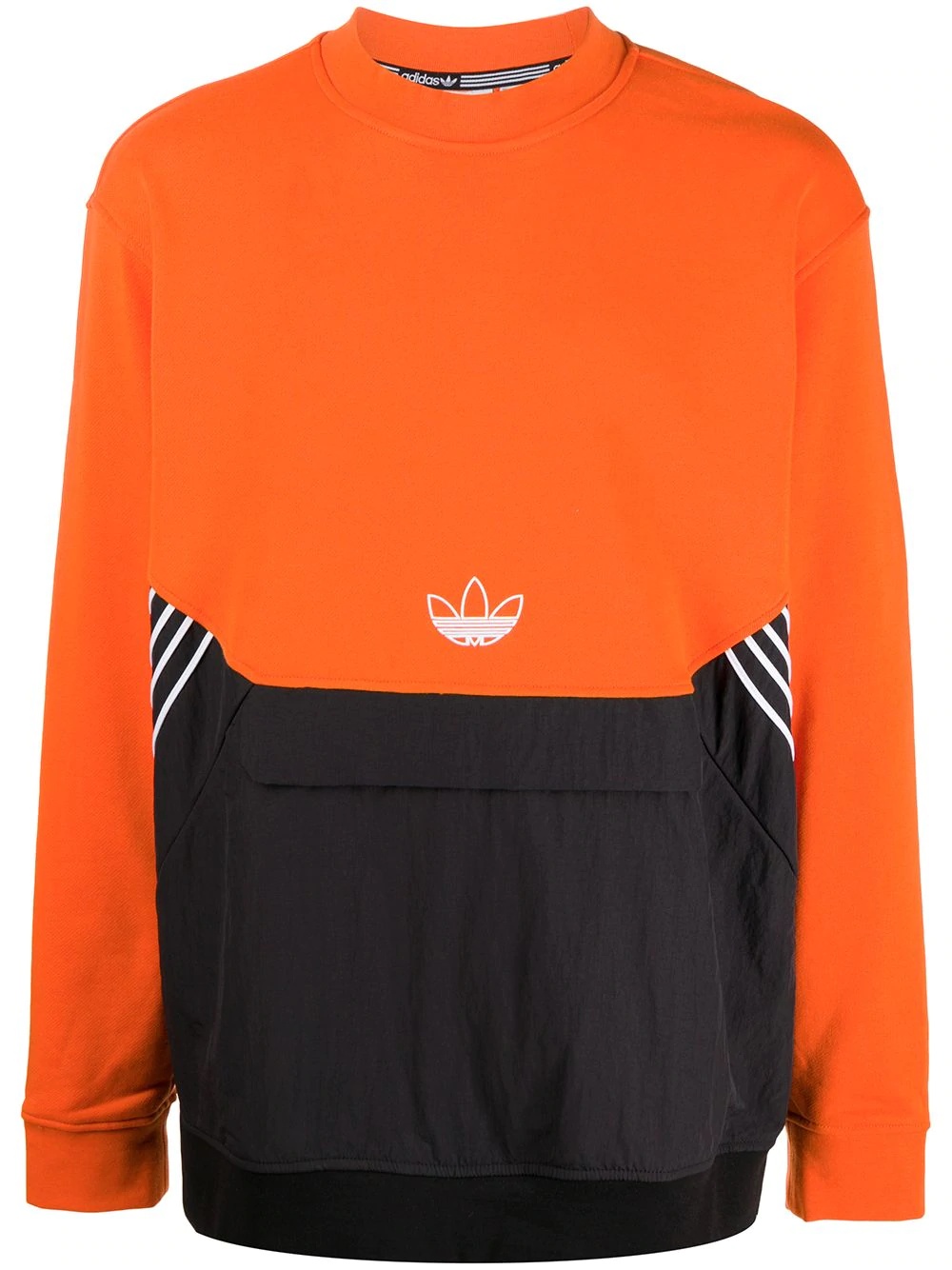 logo print sport sweatshirt - 1