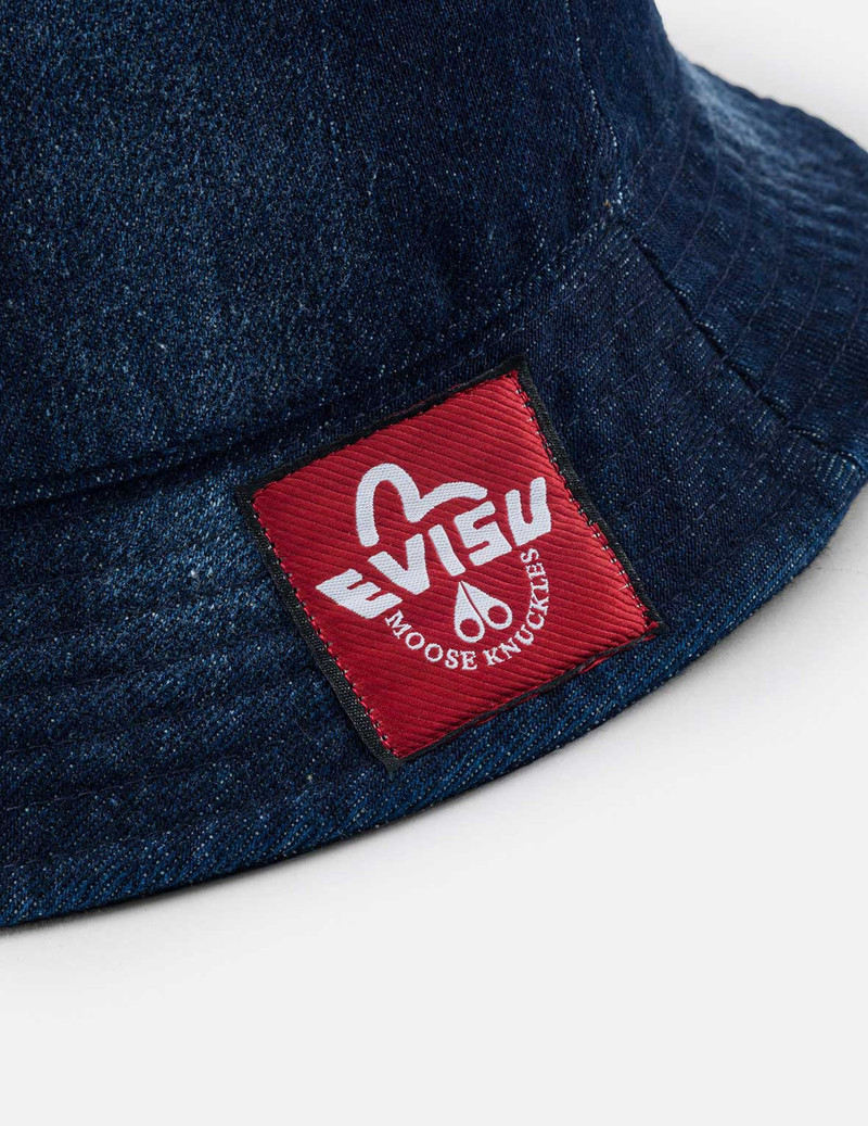 EVISU X MOOSE KNUCKLES Ukiyo-e Fisherman Hat 9