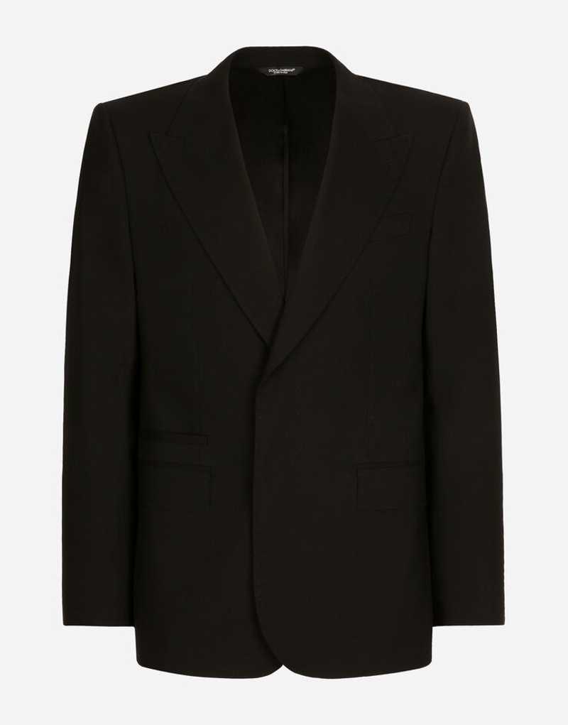 Stretch wool Sicilia-fit jacket - 1