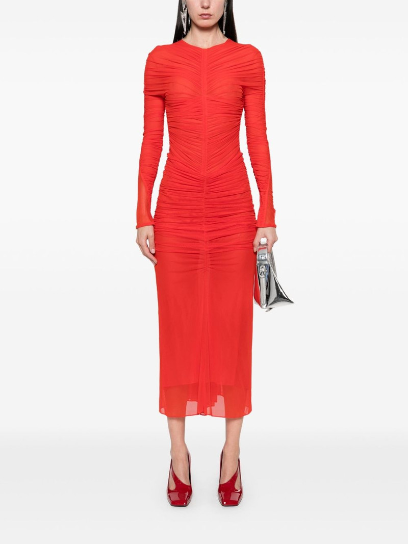 MUGLER ruched bodysuit outlook