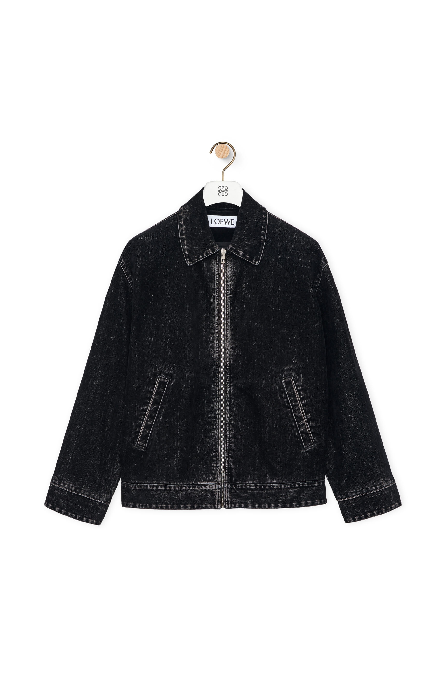 Bomber jacket in denim - 1