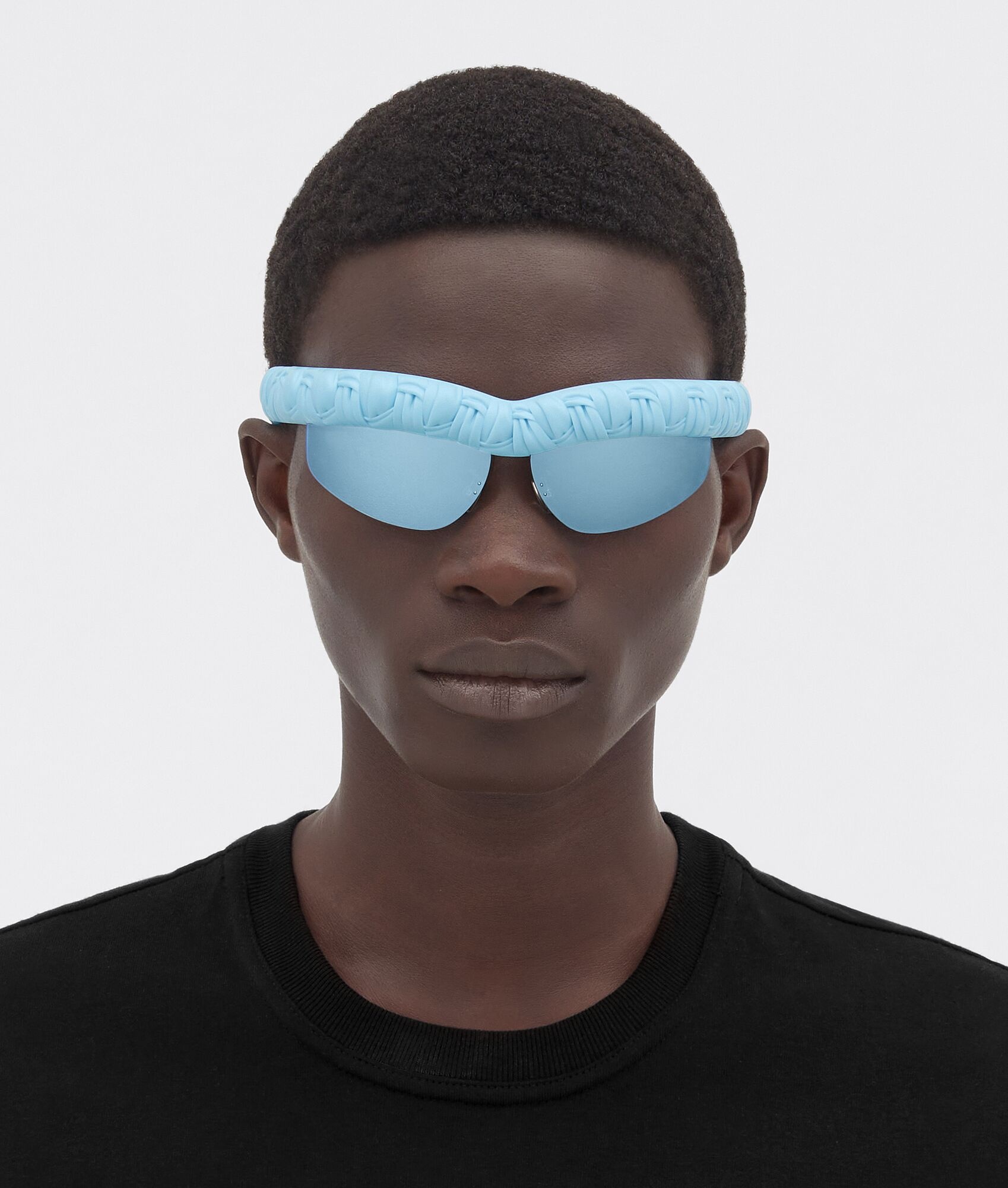 Pleat Wraparound Sunglasses - 2